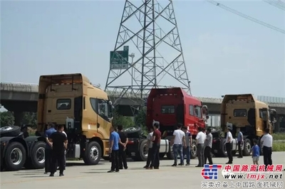 山西客户华菱行，汉马吸污车获点赞